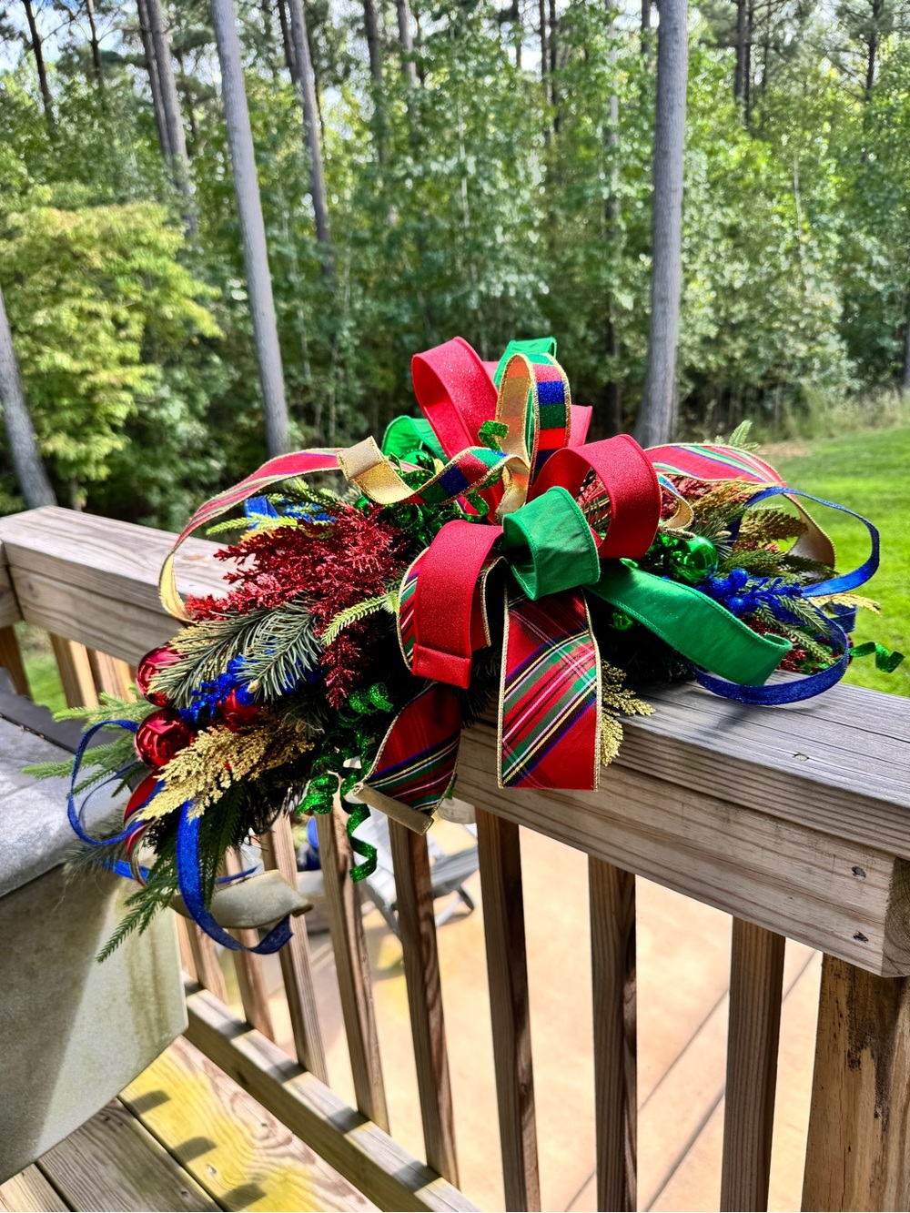 Winter/Holiday Mailbox Swag